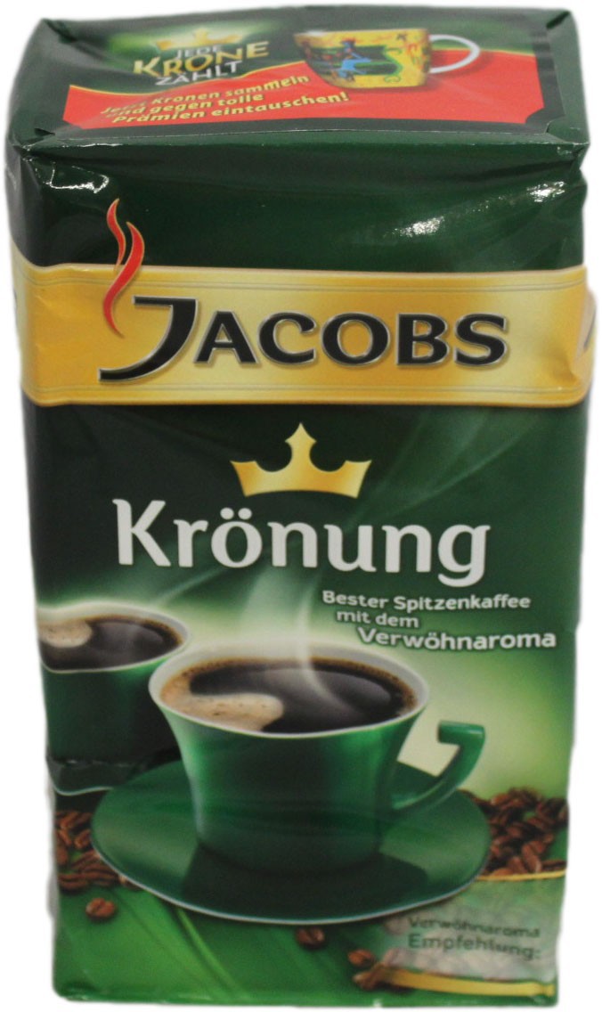 Jacobs Krönung gemahlen 500g Feinkost Lebensmittel Kaffee