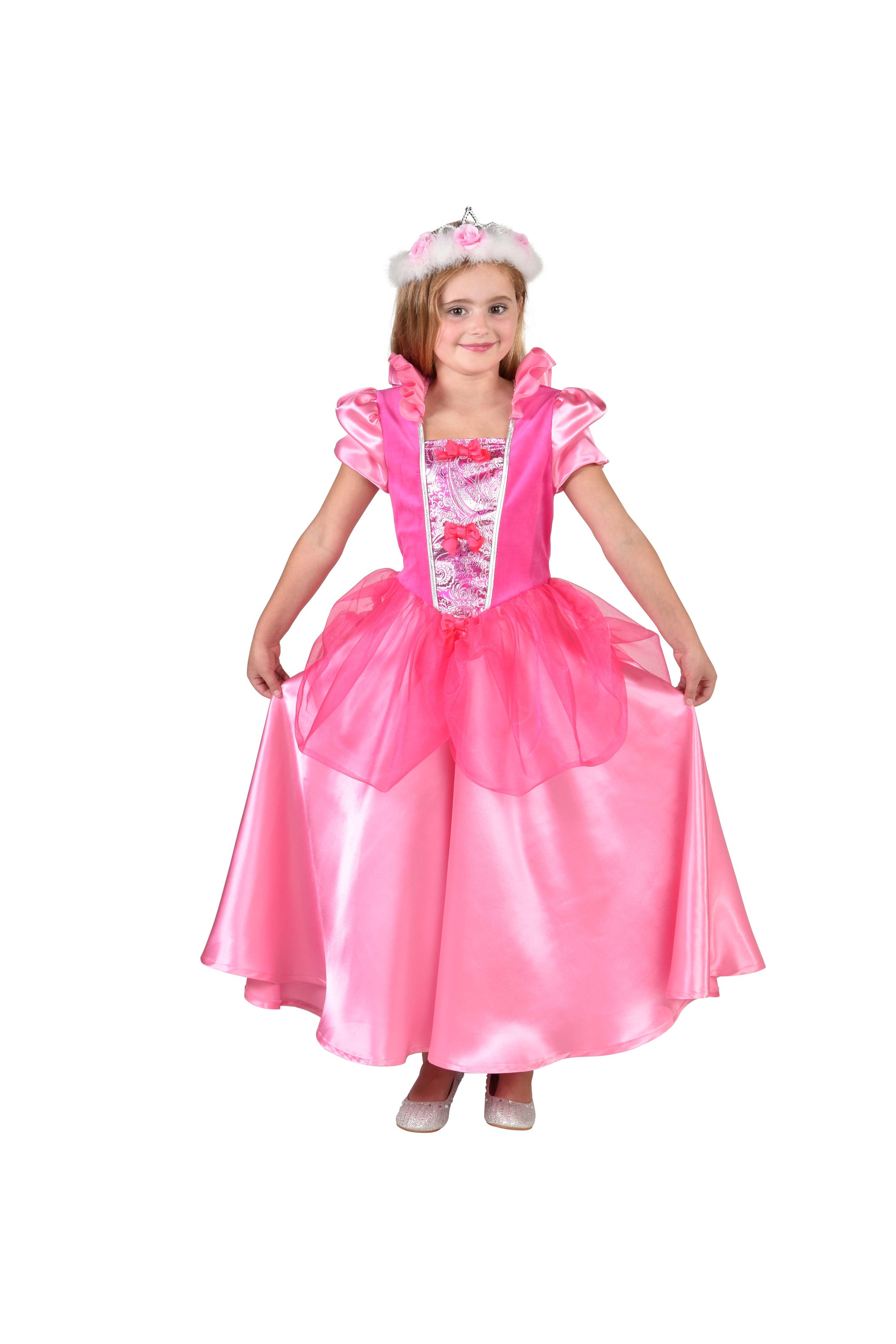 Kleid Prinzessin Rosa Pink Silber Festartikel Schlaudt Gmbh Koblenz