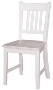 Casa Padrino Silla De Comedor De Estilo Campestre Blanco X X H