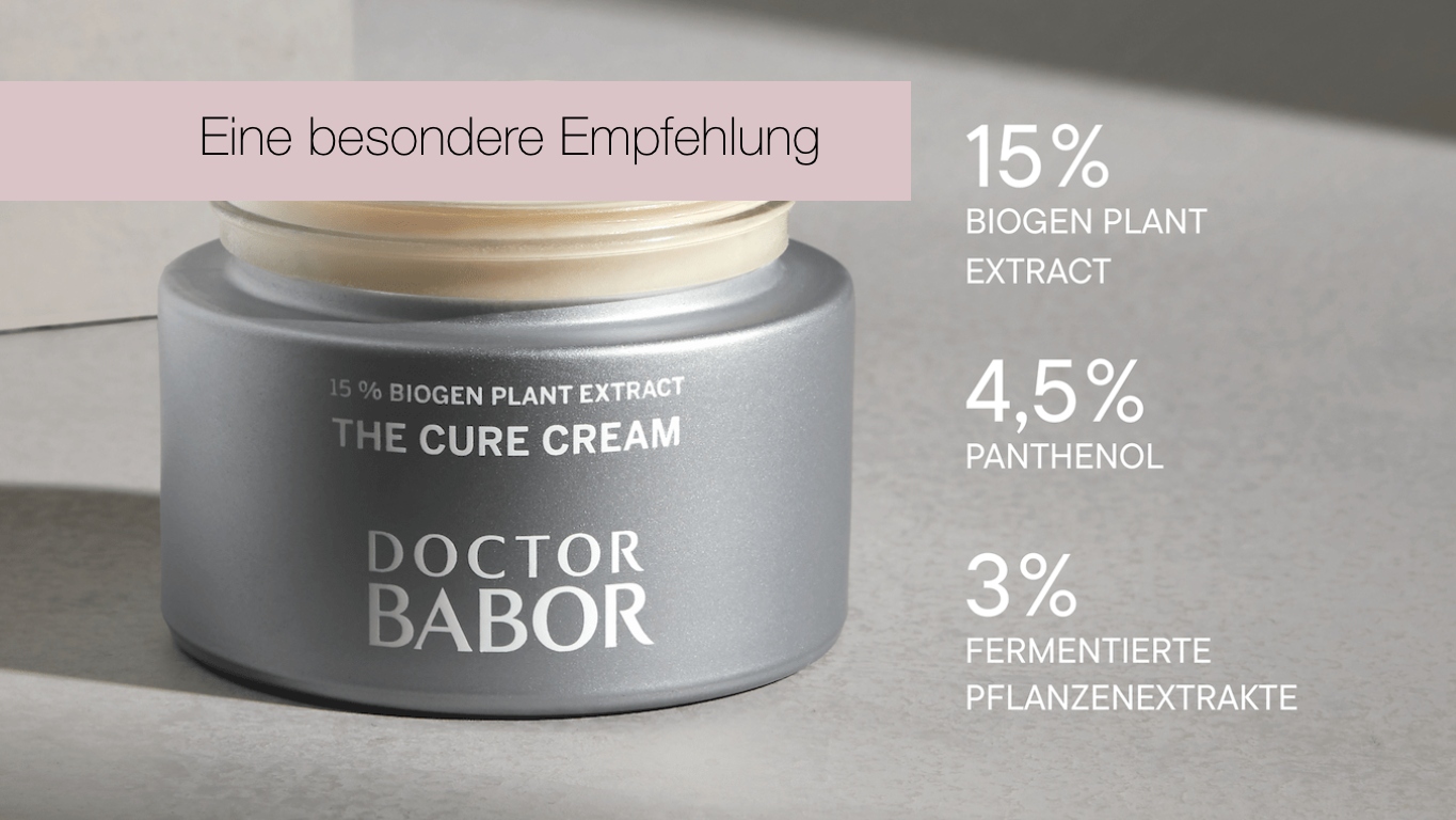 BABOR Cure Cream - eine besondere Empfehlung