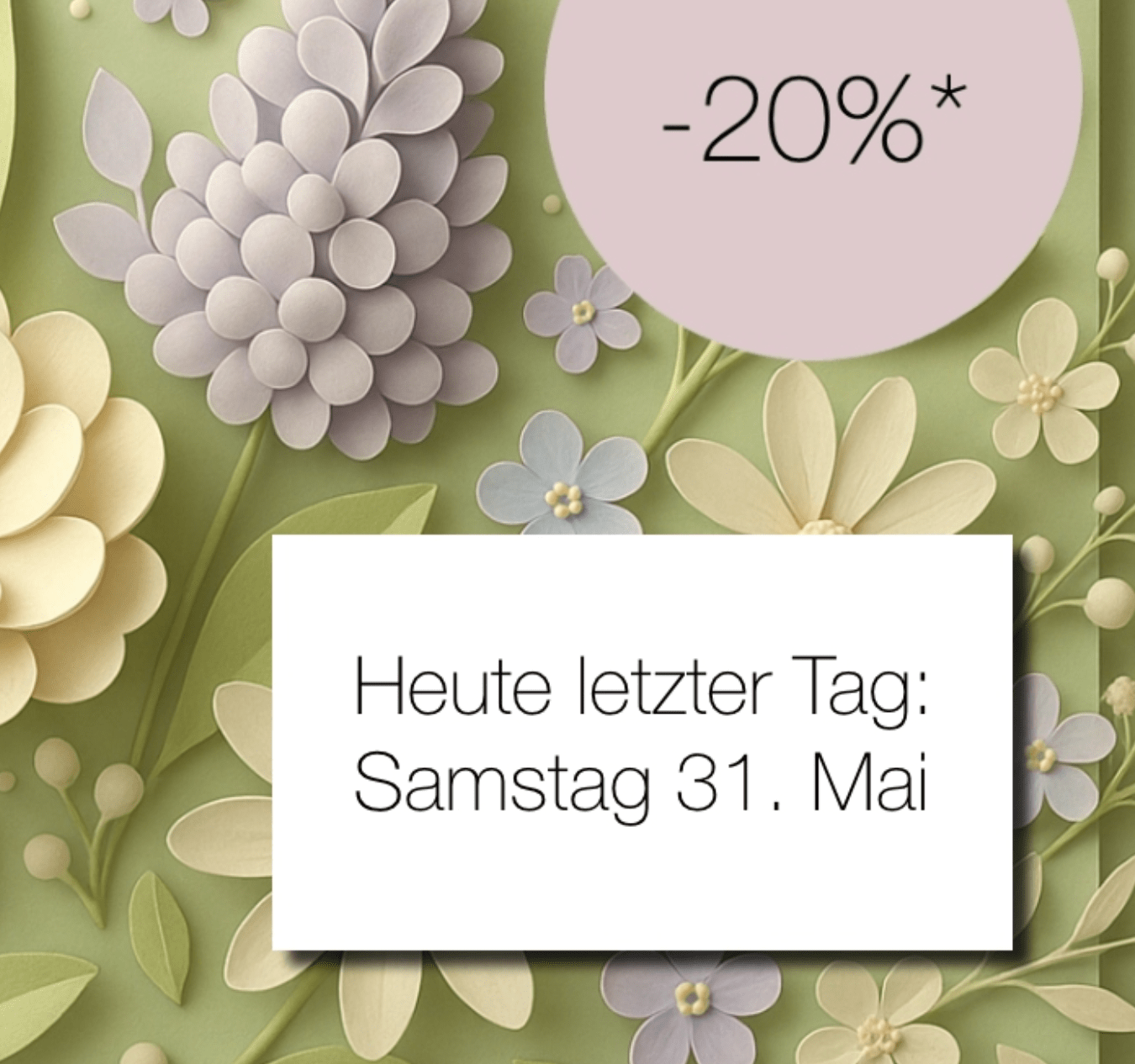 20% Rabatt