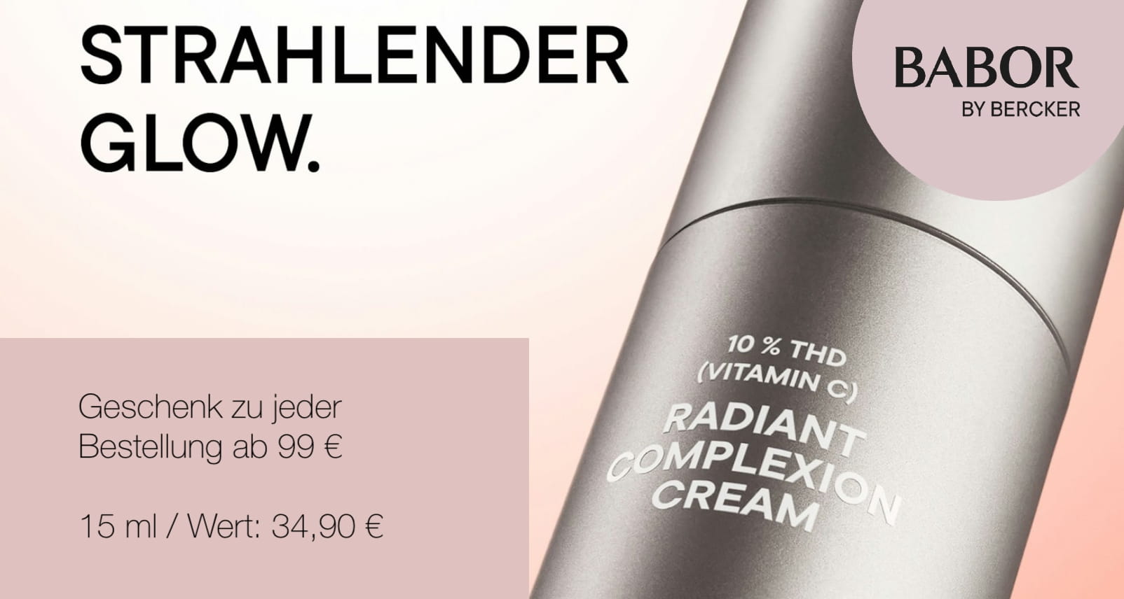 Geschenk zur Bestellung ab 99 Euro