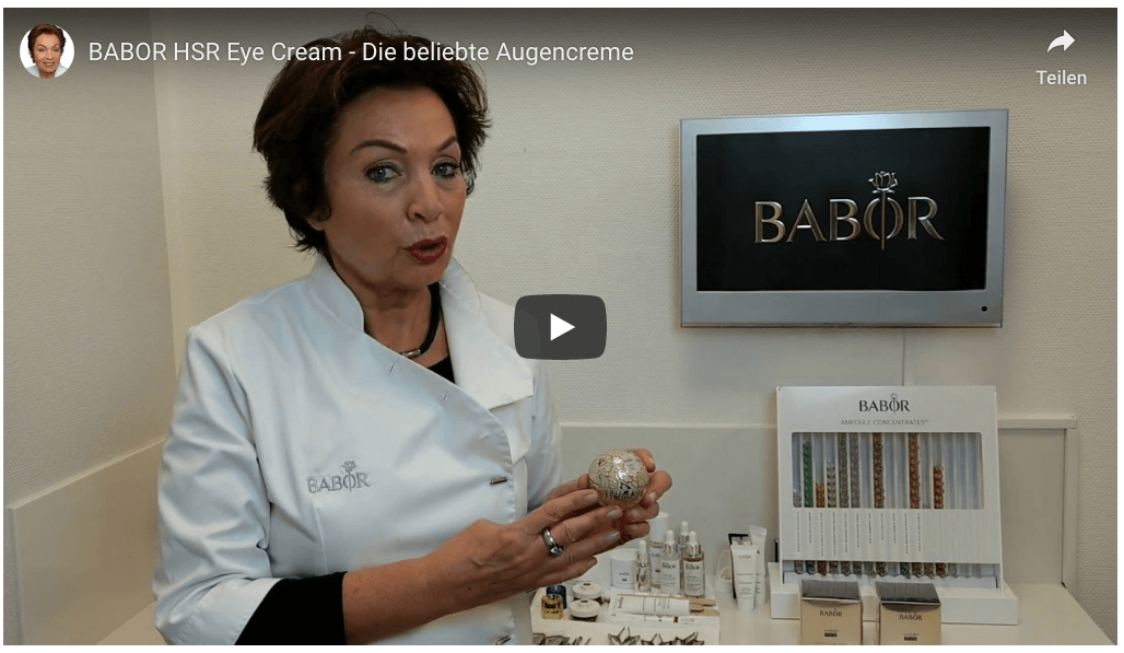 BABOR HSR Eye Cream Video