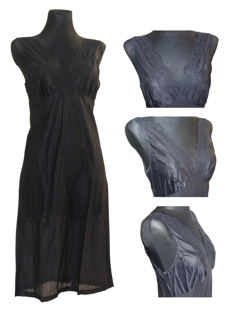 Damen Unterkleid Unterrock mit Spitze - Bild 20 von 27