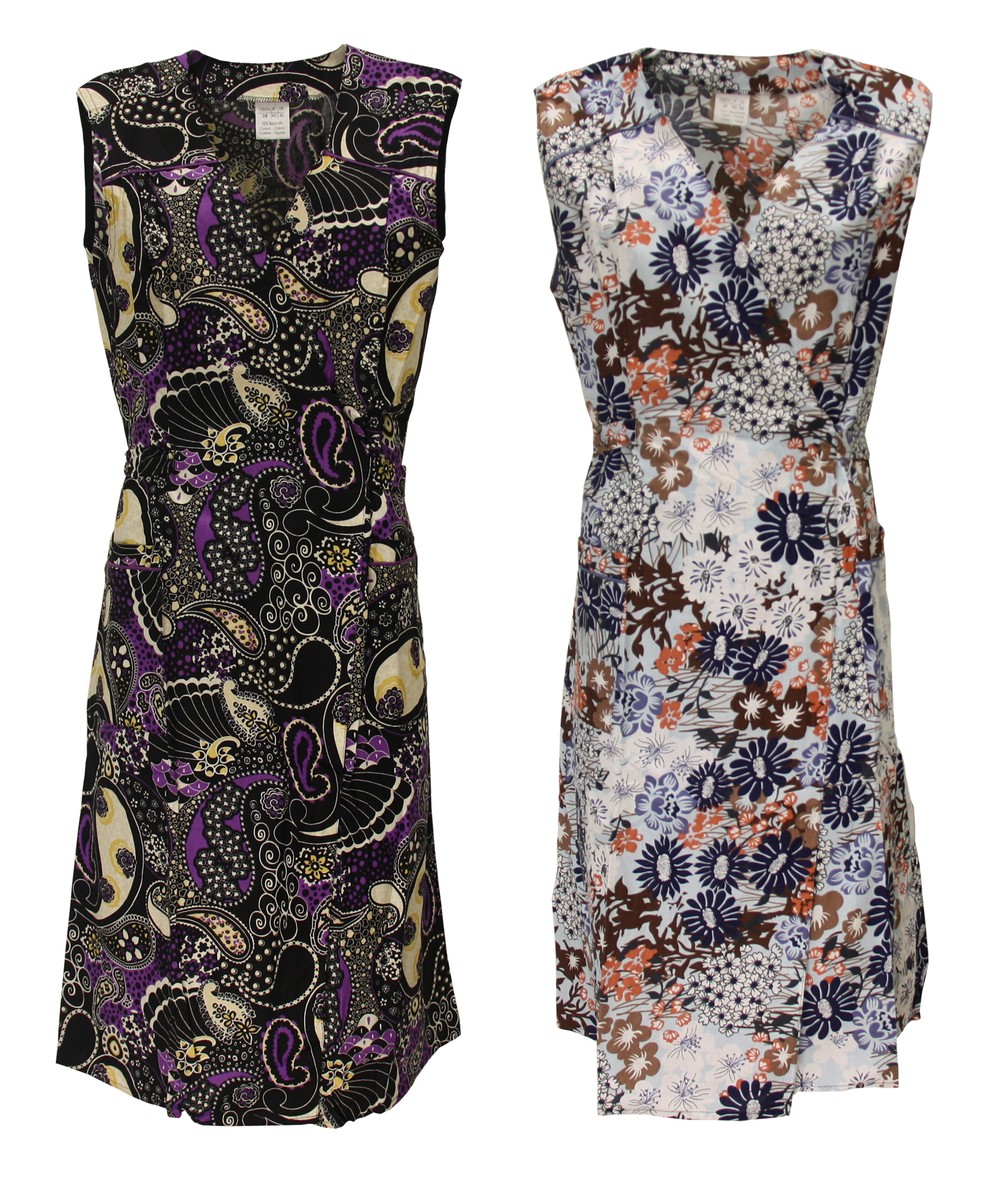 Wickelkleid Wickelkittel Kittel Schurze Hauskleid Wickelschurze Baumwolle Schuerzenfabrik De Ihr Spezialist Fur Kittel Und Schurzen