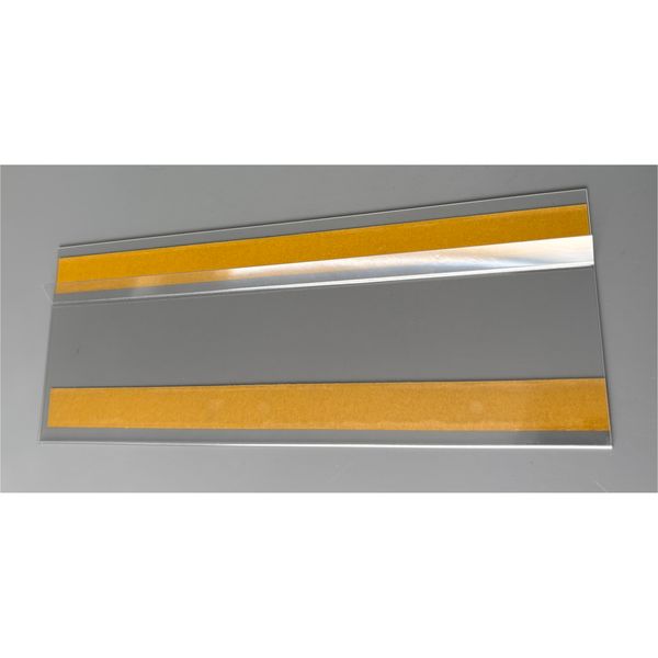 Etikettentasche selbstklebend 210 x 80 mm