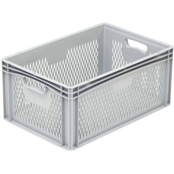 Eurobehälter ESB-6427-D / durchbrochen / 60x40x27
