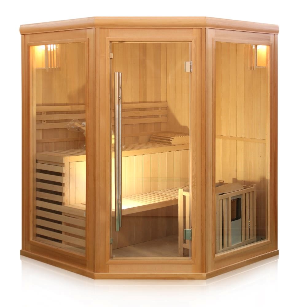 Sauna Calgary traditionelle Heimsauna Saunakabine Saunaofen Harvia