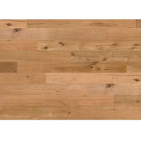 Parquet Pavimento in legno Rovere piallato a mano oliato, plancia unica a 3  strati Click 1860x189x15mm, P.G. Collection CE105