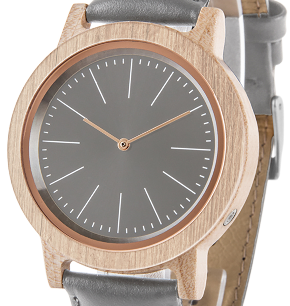 funk armbanduhr holz