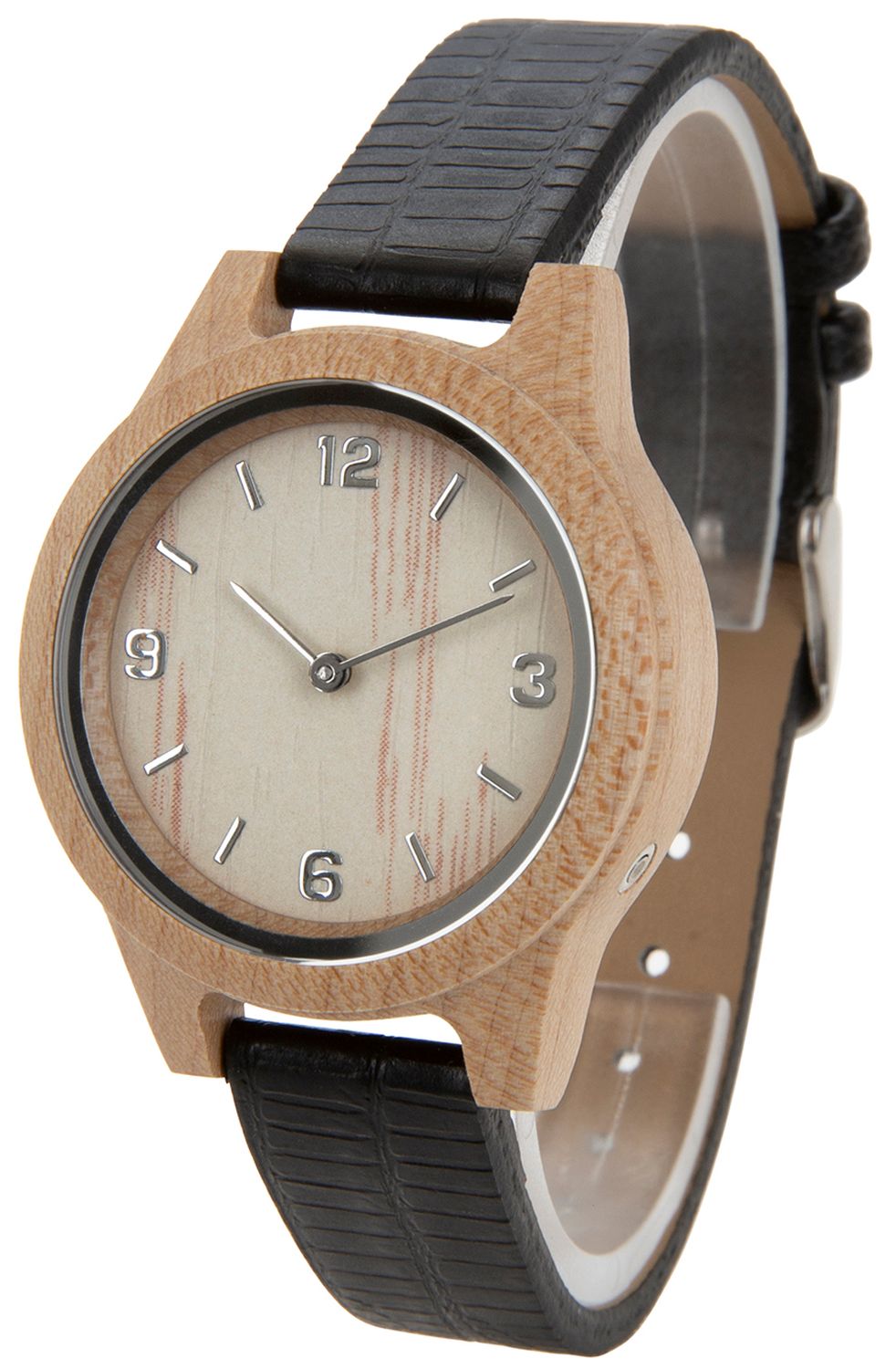 funk armbanduhr holz