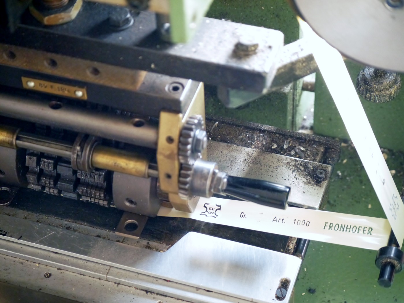 Fronhofer Gürtelmanufaktur nahe Regensburg – Handarbeit seit 1972