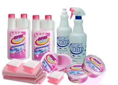 Quick'n Brite Ultimate Komplett Set - der ultimative Universalreiniger - Allesreiniger