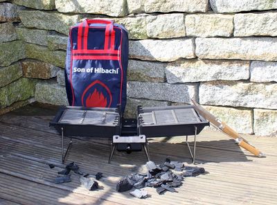 Son of Hibachi&reg; klappbarer Holzkohlegrill neuestes Modell 2019 - der Testsieger – Bild 5