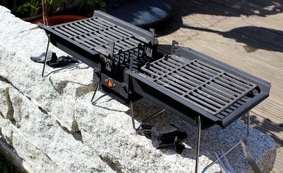 Son of Hibachi&reg; klappbarer Holzkohlegrill neuestes Modell 2019 - der Testsieger – Bild 10