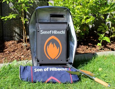 Son of Hibachi&reg; klappbarer Holzkohlegrill neuestes Modell 2019 - der Testsieger – Bild 11