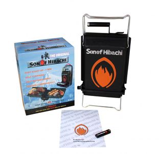 Son of Hibachi&reg; klappbarer Holzkohlegrill neuestes Modell 2019 - der Testsieger – Bild 3