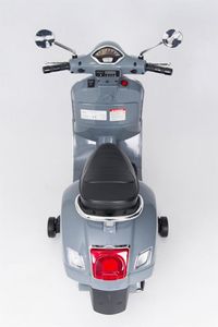 Kinderroller VESPA Classic 12V grey Kinderfahrzeug elektrisch – Bild 6