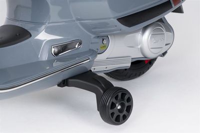 Kinderroller VESPA Classic 12V grey Kinderfahrzeug elektrisch – Bild 9