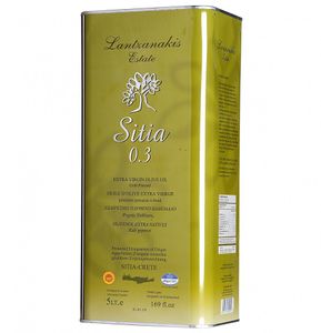 GU Sitia 0.3 Extra Natives Oliven&ouml;l Lantzanakis im Kanister 5L aus Kreta Premium Quality Extra – Bild 1