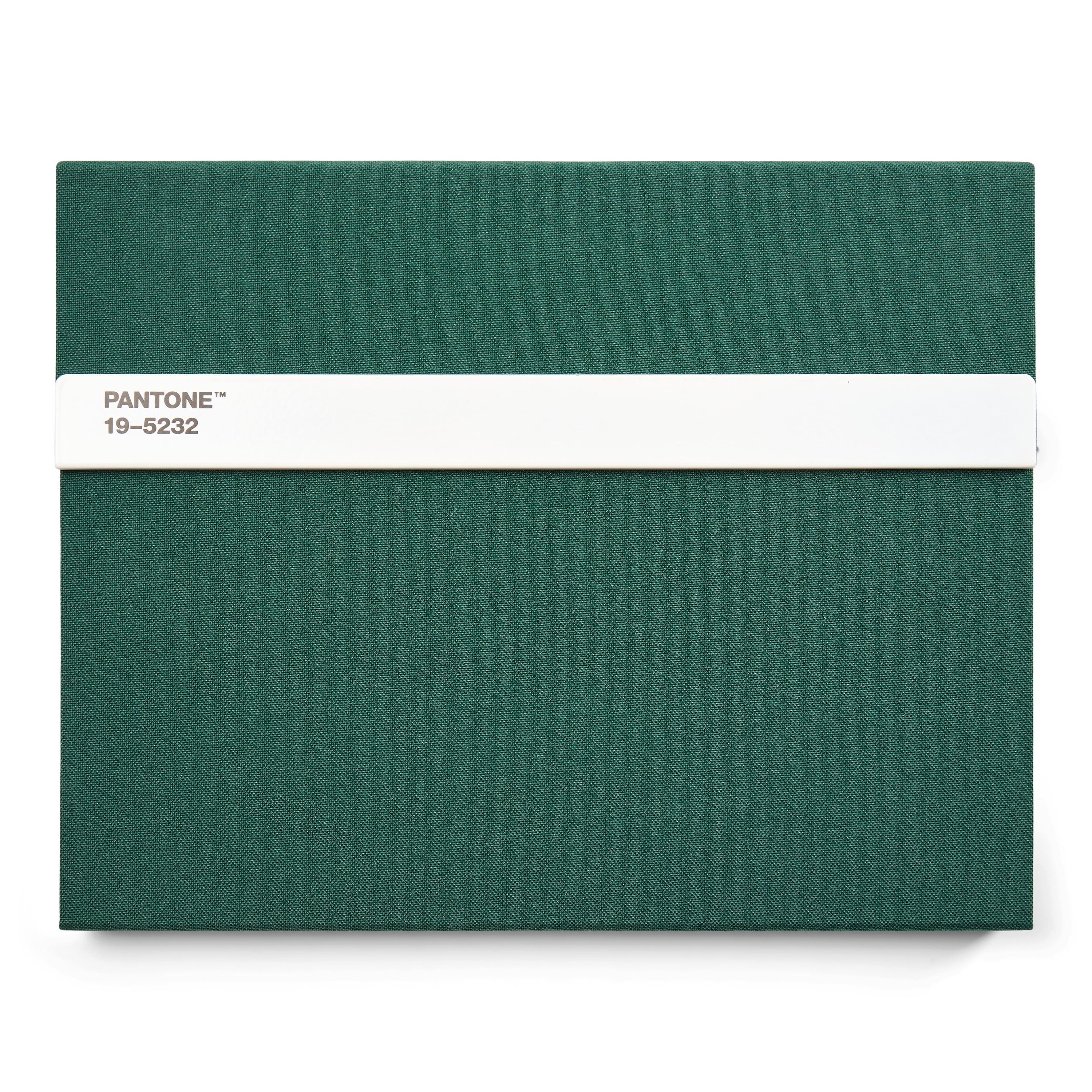 PANTONE Notizbuch liniert, mit Stift und Lineal, 160 Seiten 