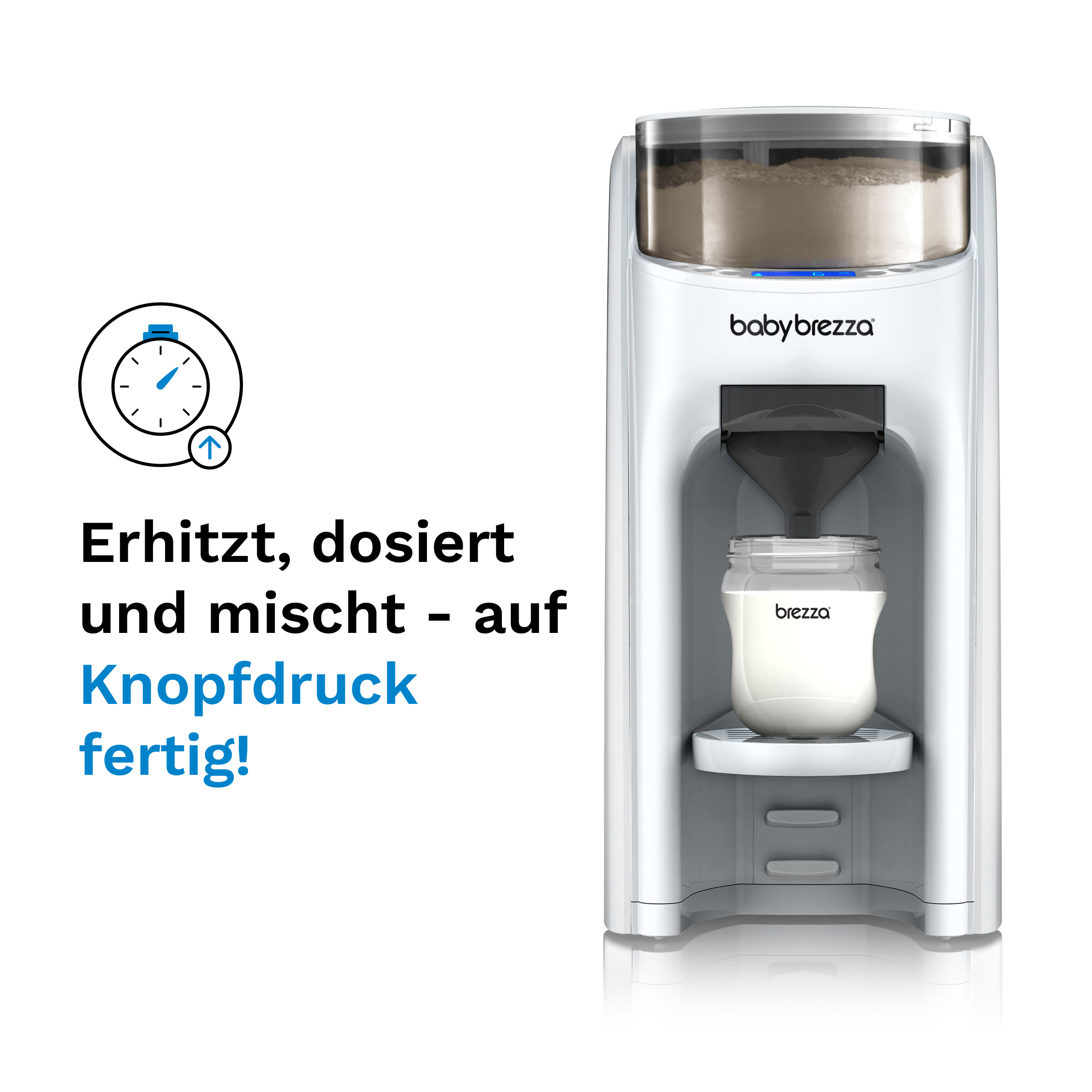 Baby Brezza Vorteils-Set: Formula Pro Advanced weiß inkl