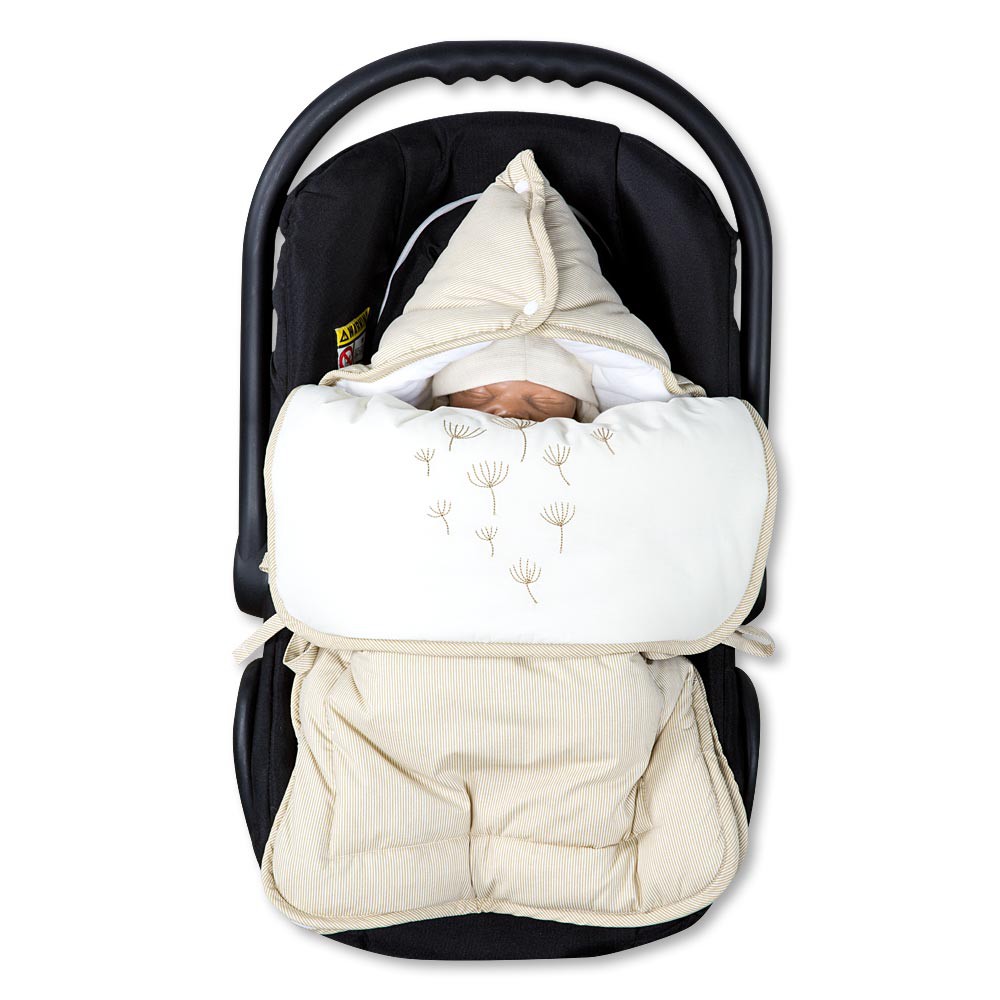 15-tlg Bettsetpaket Joy in der Farbe Beige