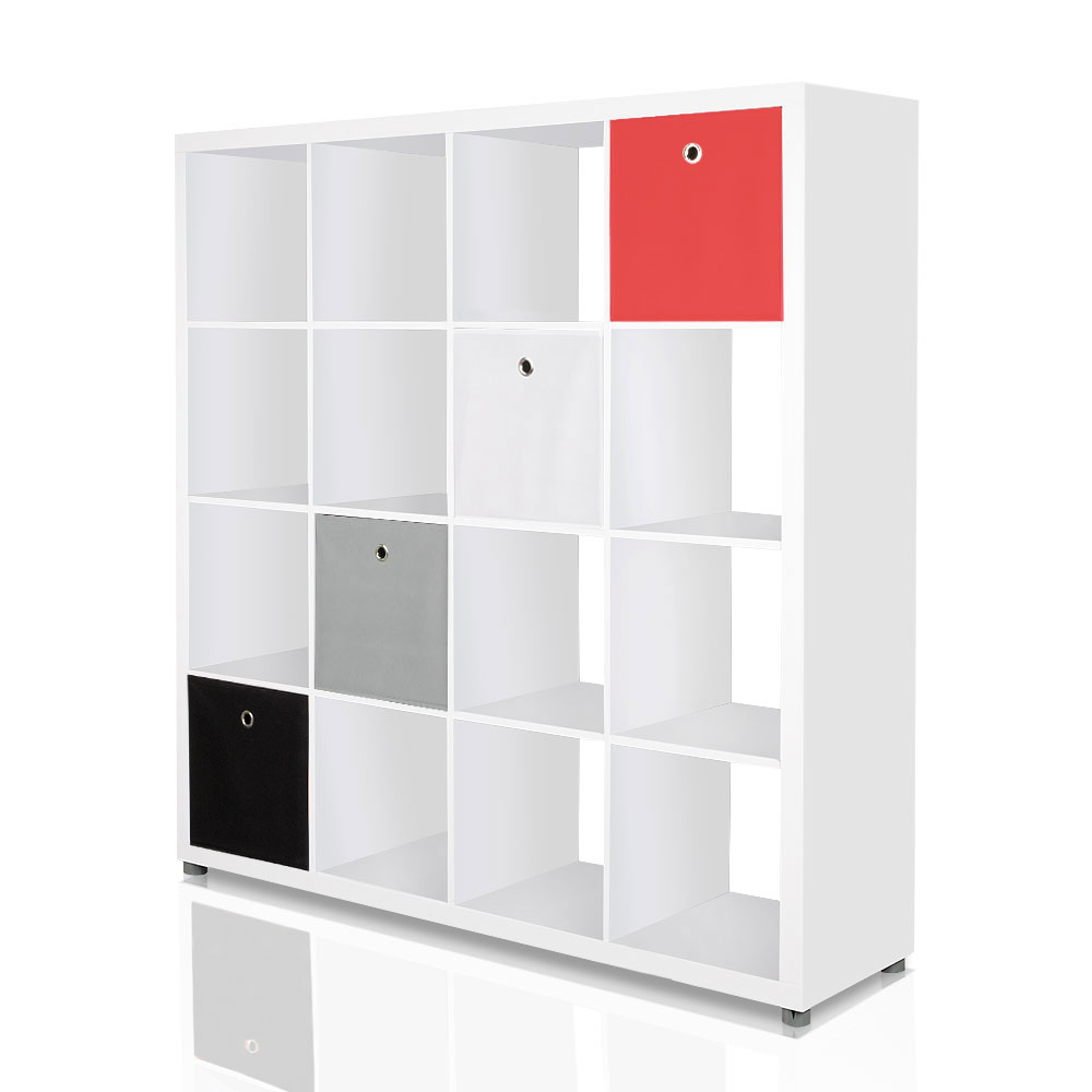 4er Set Faltbox in Grün 34 x 34 cm Faltkiste Regalkorb Regalbox Kinderbox