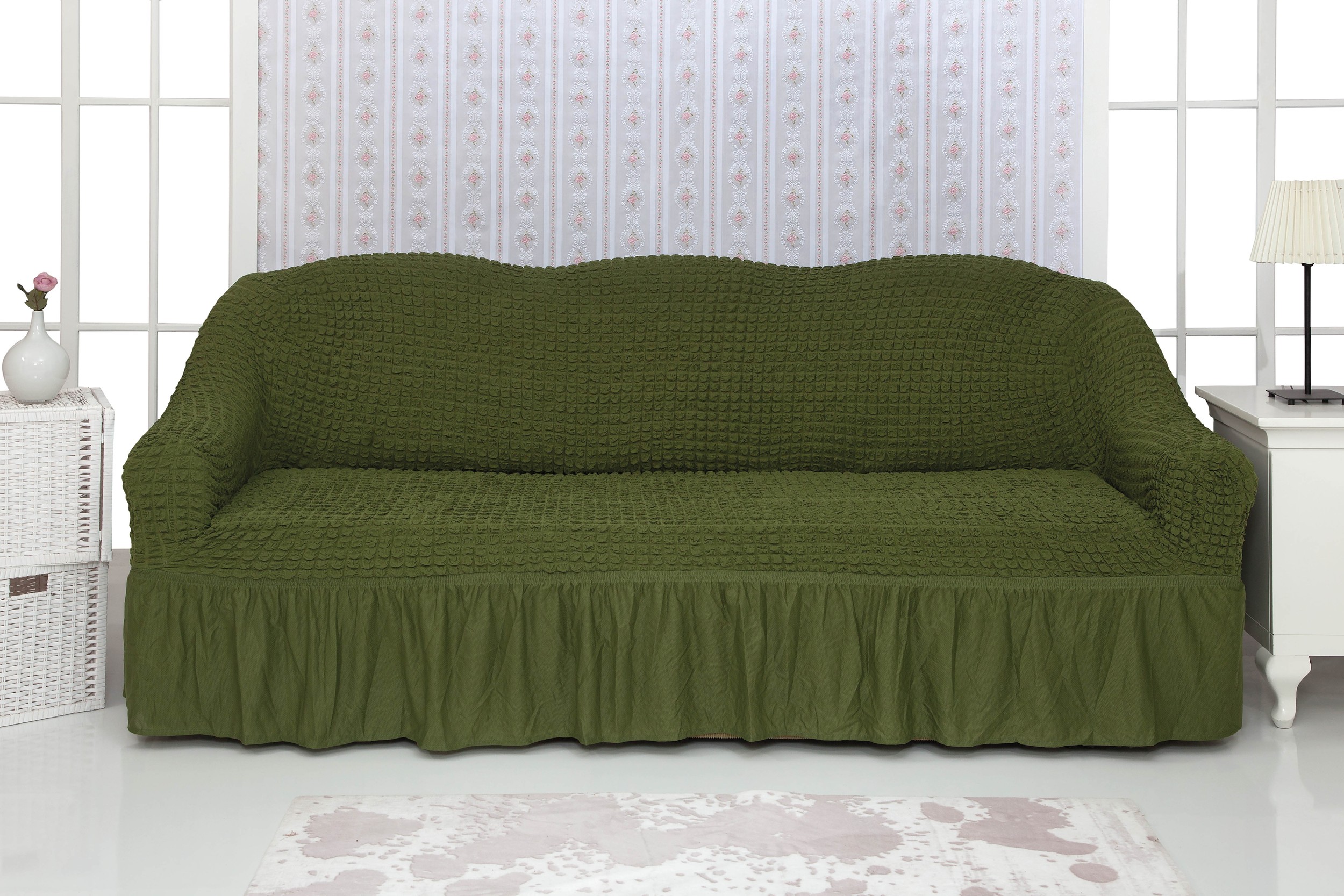1-3 Sitzer Sofahusse Sofabezug Sesselbezug Sesselüberwurf Sofa Husse Möbelschutz