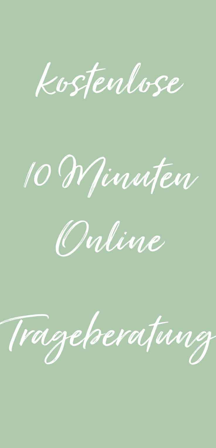 Symbol Trageberatung Online 10 Minuten