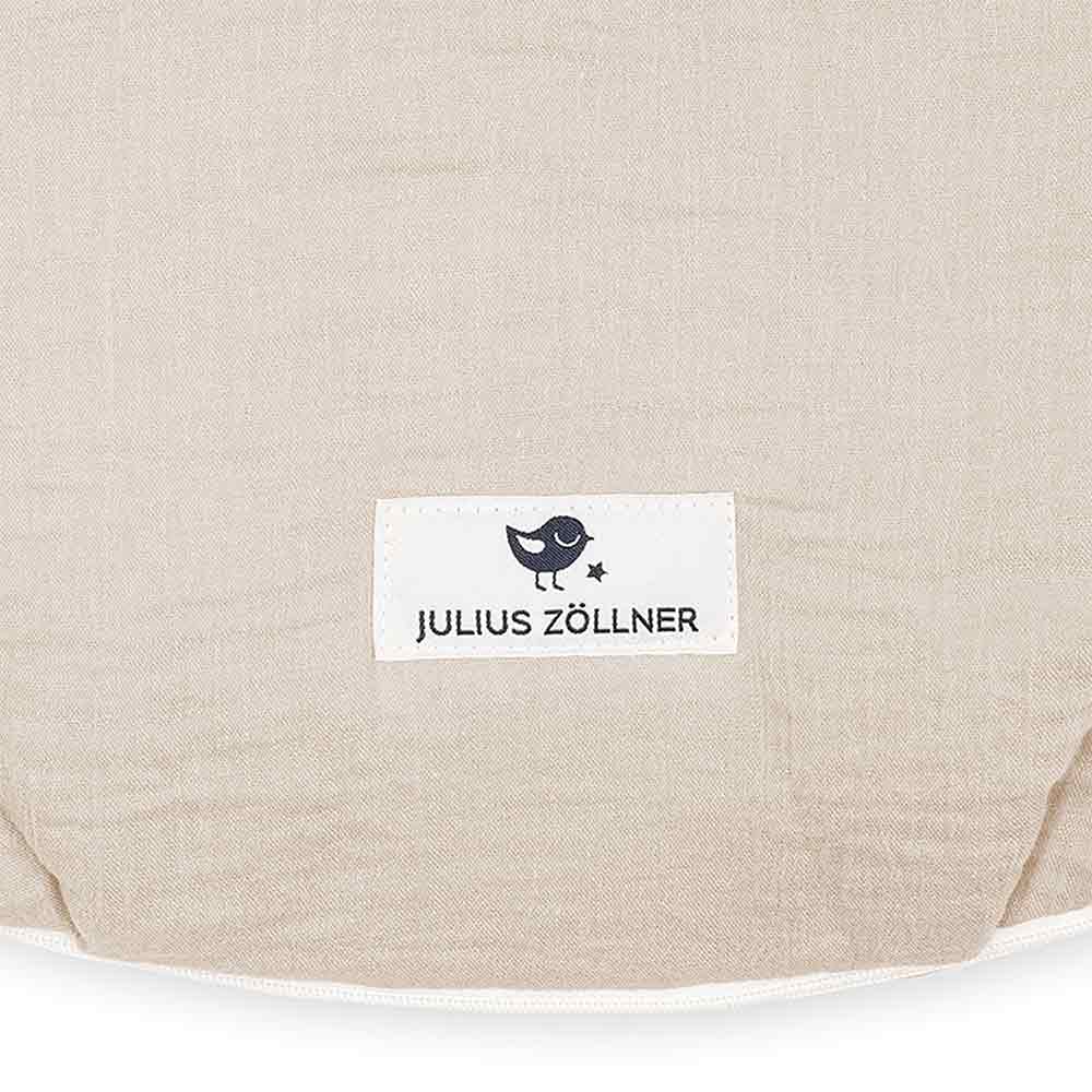 Julius Zöllner Jumper Muslin, 0.5 Tog, Washable at 40°C, Made in Germany, Oeko-Tex Standard 100, Grey, Size 92