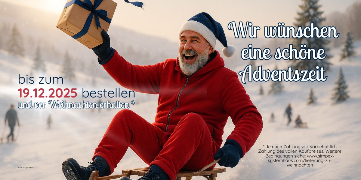 Lieferung zu Weihnachten