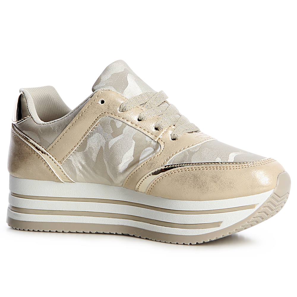 plateau sneakers sort