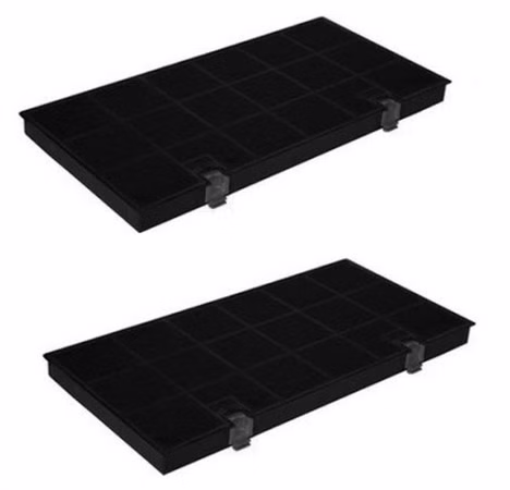 2x Aktivkohlefilter passend Bauknecht Aromafilter DKF24 / TYP150 / KF80 -AEG , Juno , Electrolux, Bosch ,Whirlpool , Quelle , IKEA u.a.