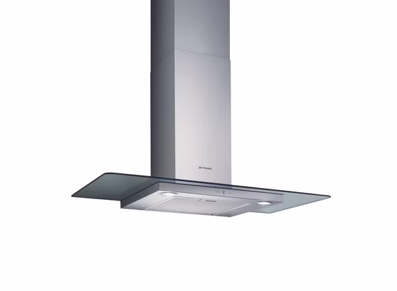 Pyramis Dunstabzugshaube CIELO Wandhaube 60 Edelstahl & Sicherheitsglas