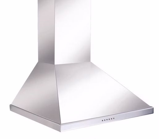 Pyramis Dunstabzugshaube SQUARE CHIMNEY 60NN1 Edelstahl, Motor 190W