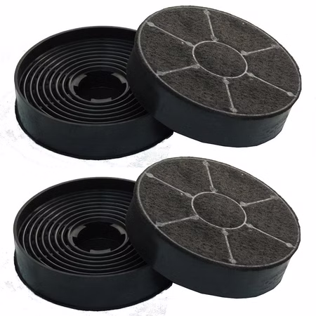 Sparset 4 Stück Kohlefilter für Respekta MIZ 0058