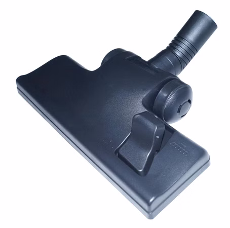 Universal Staubsauger-Bürste mit Kippgelenk und 4 Rollen, Kombi-Bodendüse 32mm Rohr - mit umschaltbarem Bürstenkranz, passendes Zubehör Ersatzteil für handelsübliche Bodensauger mit 32 mm Teleskop-Rohr Anschluss