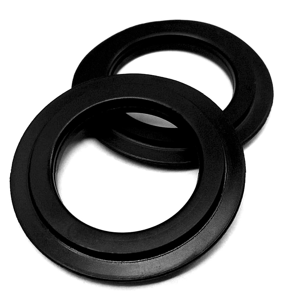 2 Stk. Universal-Lippendichtung 43 mm Durchmesser für Stopfenventil und Siebkörbchen ...