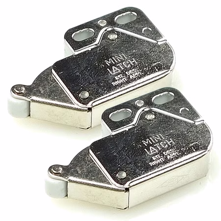 2er-Pack FRANKE Sorter 95 Schnäpper Metal (133.0045.565) - Einraster, öffnen und schließen durch drücken