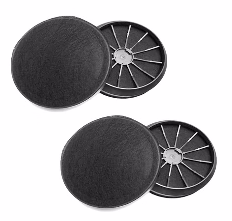 keenberk 2 Paar Aktivkohlefilter passend für Siemens LZ52750, LZ52751 Dunstabzugshauben - 796390