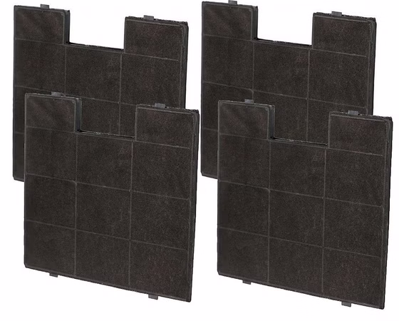 4 Kohlefilter für KF 17142 - passend für AMICA KH17158, KH 171128
