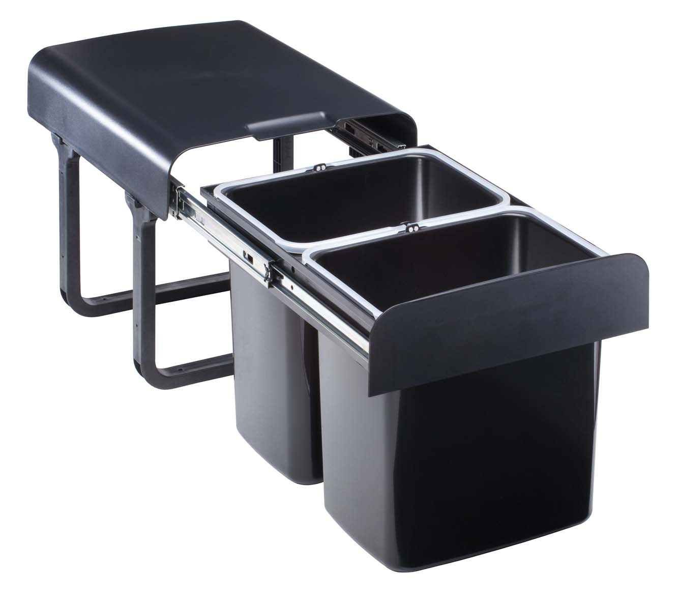 Uhngw Mülleimer Mit Holzoptik - Schwingdeckel Abfalleimer Für Bad, Büro & Küche - Retro Design