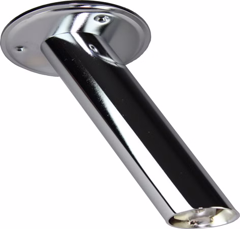Barkonsole BKS - 210 mm, Chromoptik, schräg zum Anschrauben
