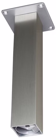 Barkonsole gerade 50x50 mm edelstahloptik