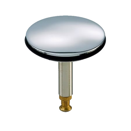 Ventilstopfen 43,8 mm Messing hartverchromt Verschlussstopfen Ablaufstopfen