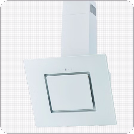 PKM Kopffrei - Dunstabzugshaube S26-60BWTY - Weiß, Breite 60 cm, LED, Touch, EEK: B