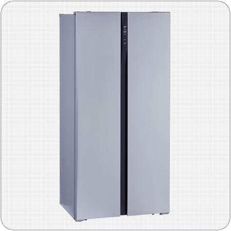 PKM Kühl-/Gefrierkombination SBS 436.4A+NF IX - 476 l, Inox, EEK F