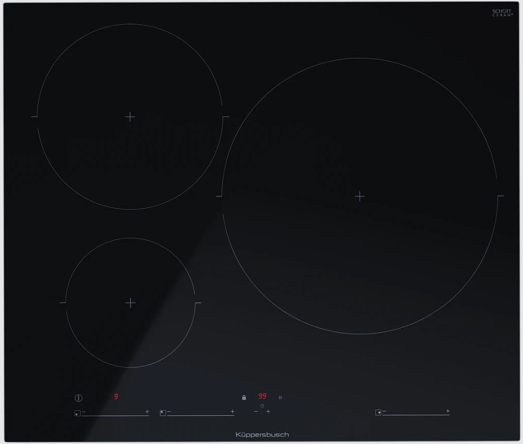 Küppersbusch Induktionskochfeld 60 cm schwarz KI6343.0SR ...