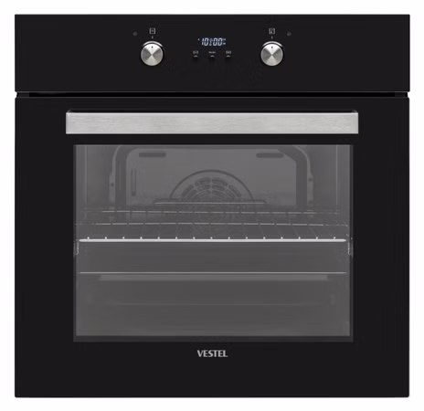 Vestel Backofen Einbau Teleskopauszug 2-fach Timer Hot Air Shield VEB24056